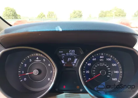 2013 Hyundai Elantra Gls из США, поврежденный, VIN 5NPDH4AE2DH361198